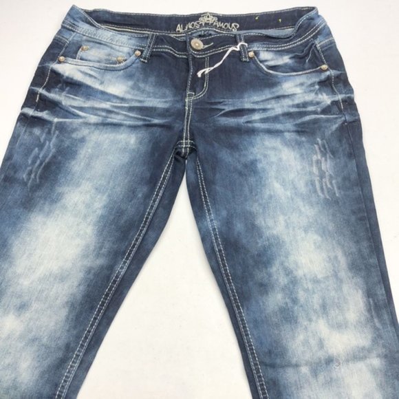 LIKE NEW ALMOST FAMOUS SLIM STRAIGHT JEANS 9/29x30 ๐ - Picture 6 of 13